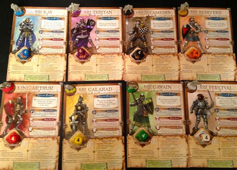 Classic board game review. Defend the Round Table in Shadows .